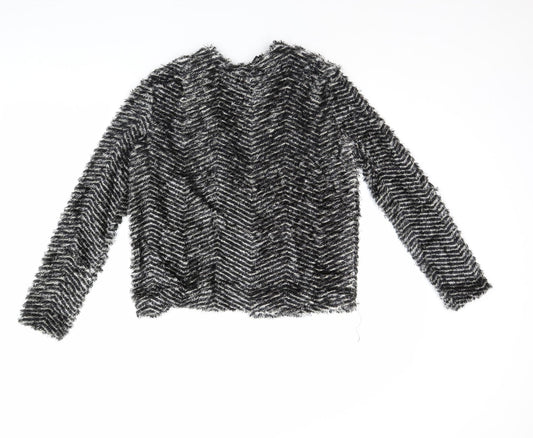 Divided Womens Black Jacket Size S