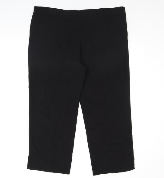 Preworn Womens Black Dress Pants Trousers Size 40 in L30 in