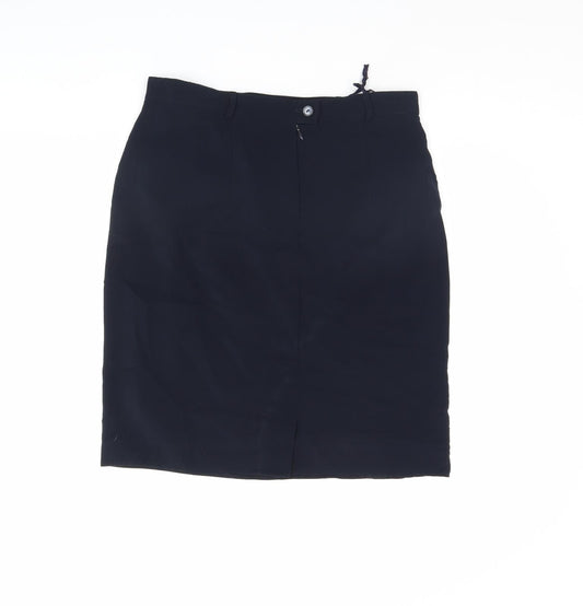 Marcona Womens Blue Mini Skirt Size 14