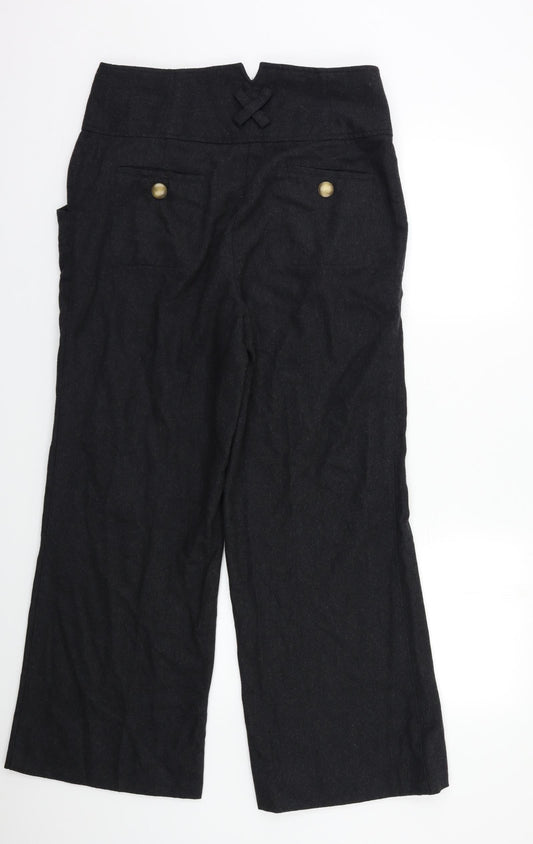 Preworn Womens Grey Trousers Size M L28 in
