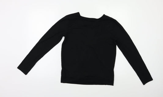 Gap Womens Black Basic Blouse Size S