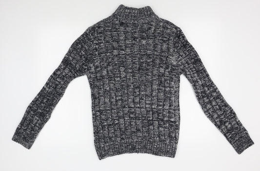 Mataland Womens Grey Pullover Jumper Size M