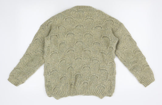 cc fashion Womens Beige Pullover Jumper Size L - L/XL size