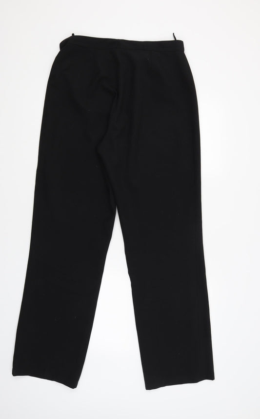 CMD Womens Black Trousers Size 14 L31 in