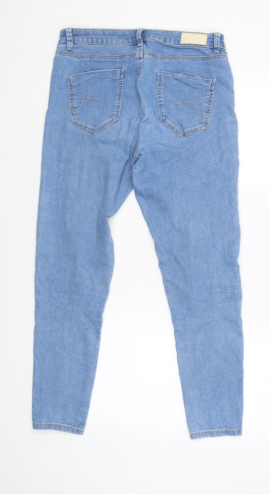 Clockhouse Womens Blue Jegging Trousers Size 40 L25 in