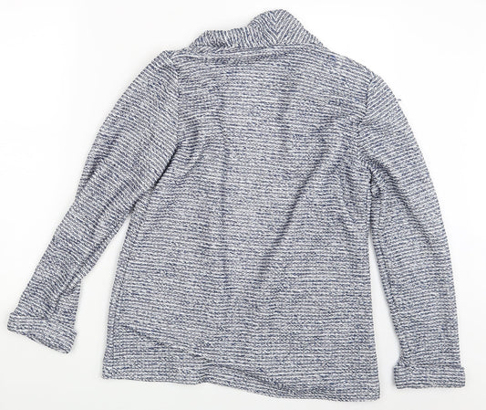 New Look Womens Blue Cardigan Jumper Size 12
