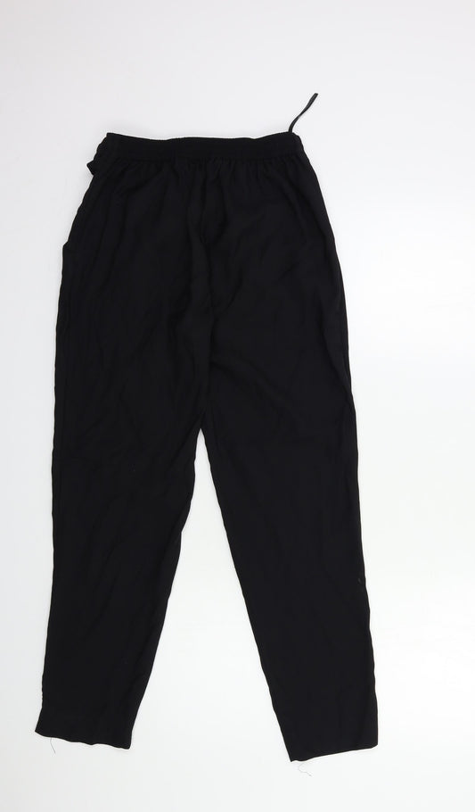Very Womens Black Trousers Size 8 L27 in