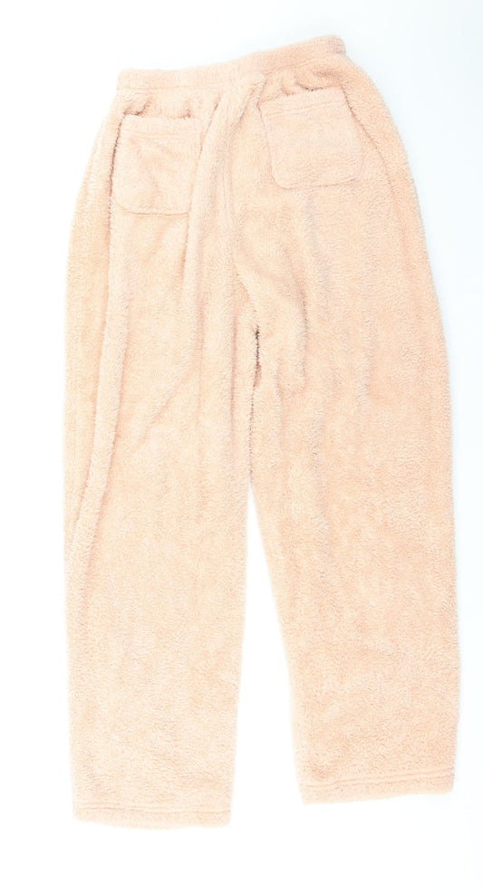 PRETTYLITTLETHING Womens Orange Jogger Trousers Size 8 L27 in