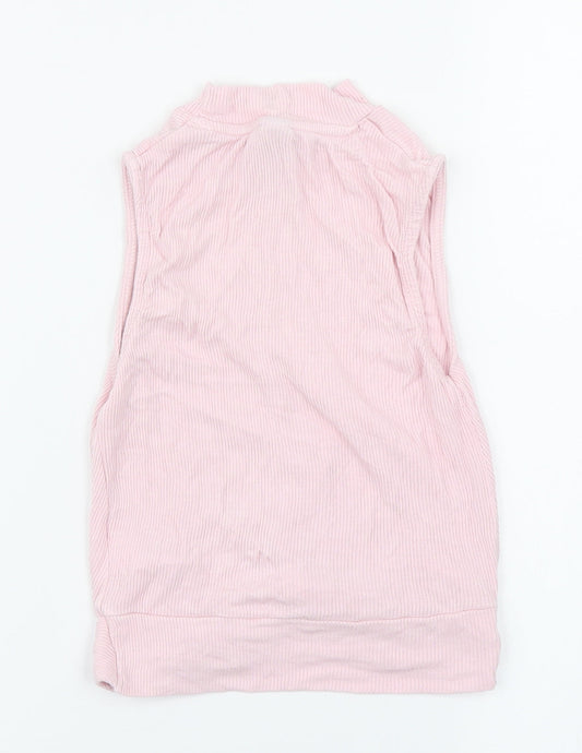 TU Girls Pink Basic Tank Size 12 Years