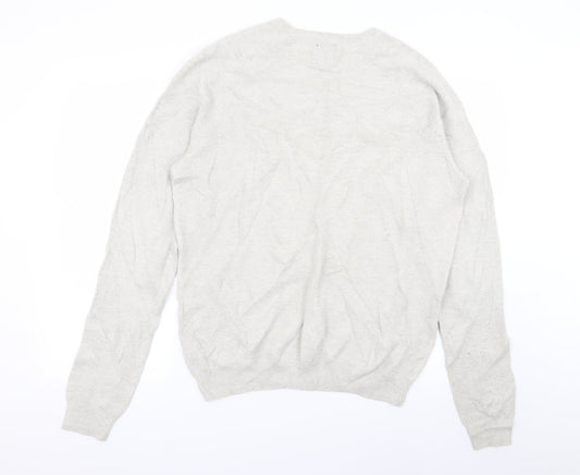 Burton Mens Grey Pullover Jumper Size L