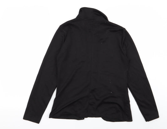 Boohoo Womens Black Jacket Blazer Size 12