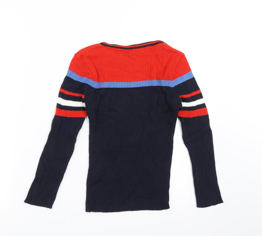 Cooperative Womens Blue Pullover Jumper Size XS