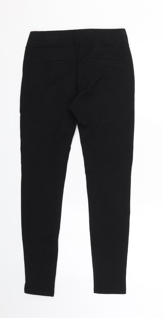 LD stye Womens Black Trousers Size M L25.5 in