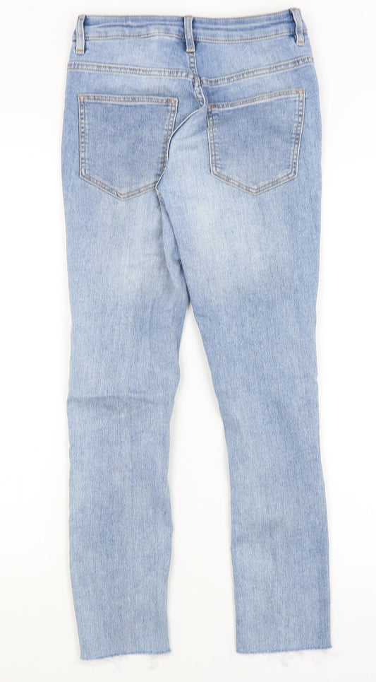 Divided Womens Blue Capri Jeans Size 8 L23.5 in