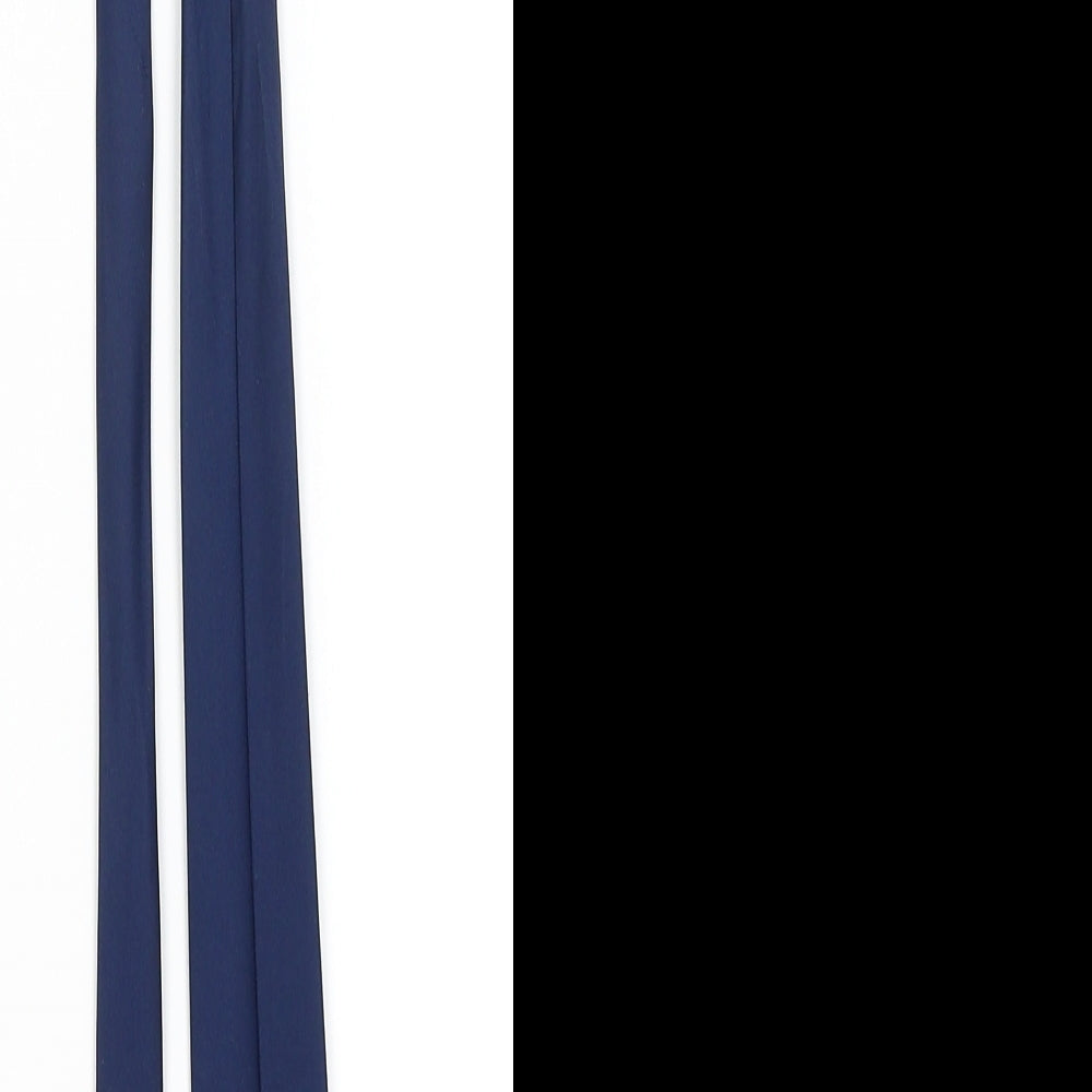DAMON Mens Blue Grenadine Pointed Tie One Size