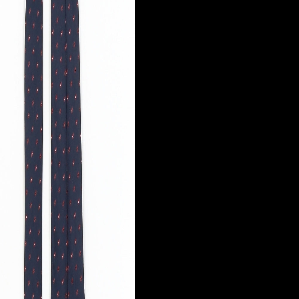 St Michael Mens Blue Paisley Pointed Tie One Size