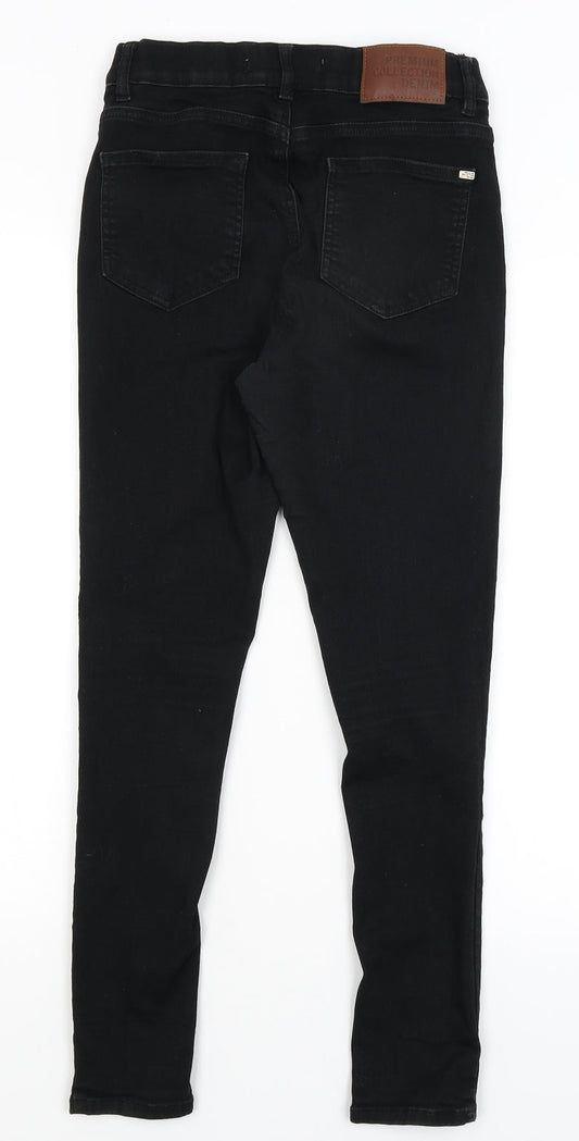 George Womens Black Skinny Jeans Size 10 L26 in