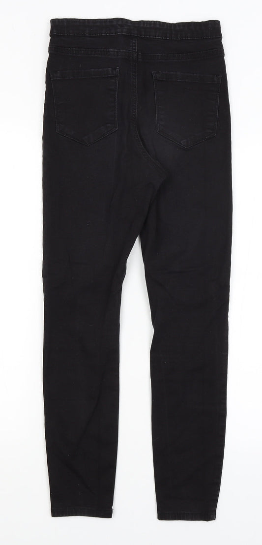 Denim Co Womens Black Skinny Jeans Size 10 L26 in