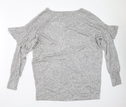 JD Williams Womens Grey   Pullover Jumper Size 10