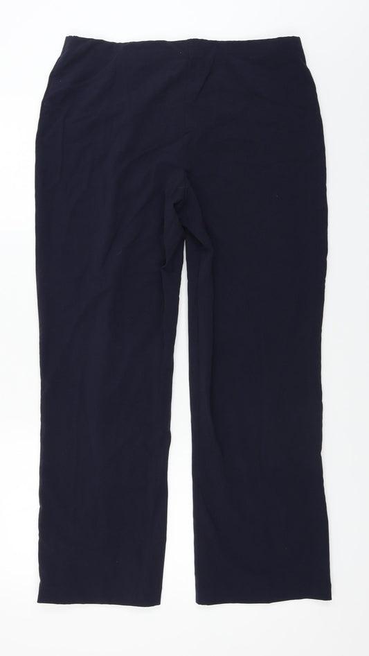 Autonomy Womens Blue Trousers Size 14 L26 in