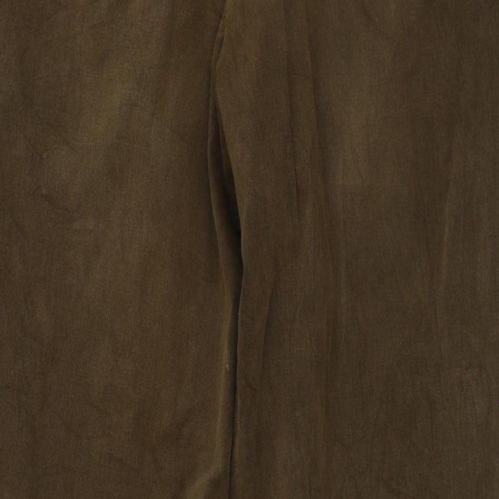 Preworn Womens Brown Trousers Size 38 in L26 in