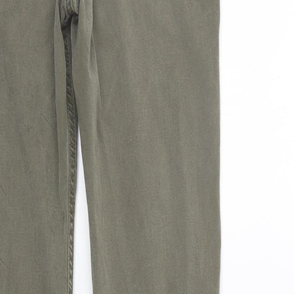 ROCHELLE HUMES Womens Brown Trousers Size 12 L27 in