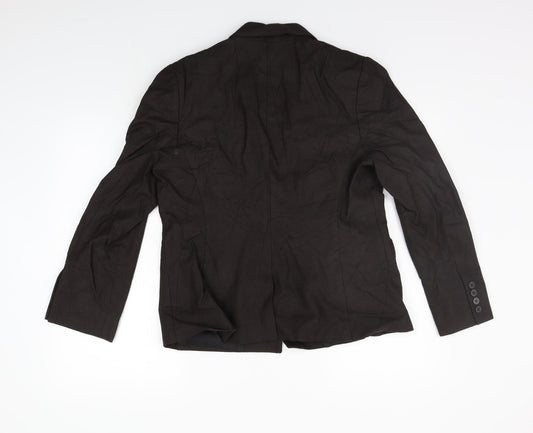 Coast Womens Brown Jacket Suit Size 16