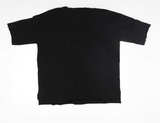 Zara Womens Black Pullover Jumper Size S