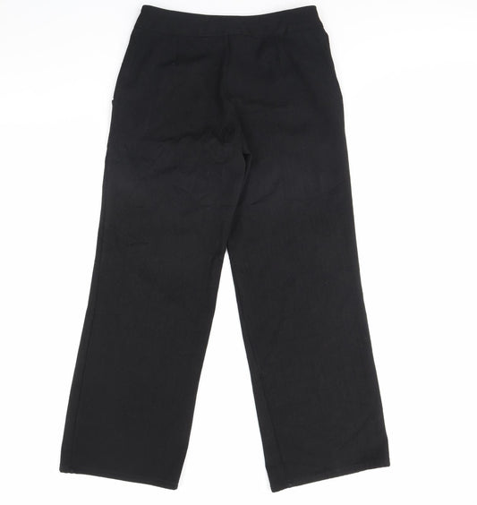 yes orange Womens Black Trousers Size 32 in L30 in