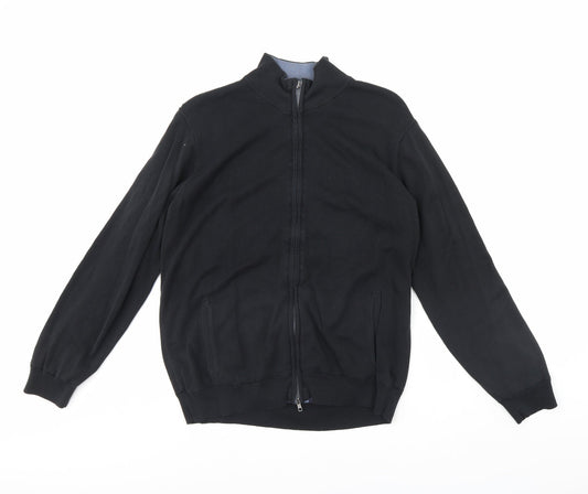 m&s Mens Black Jacket Size L