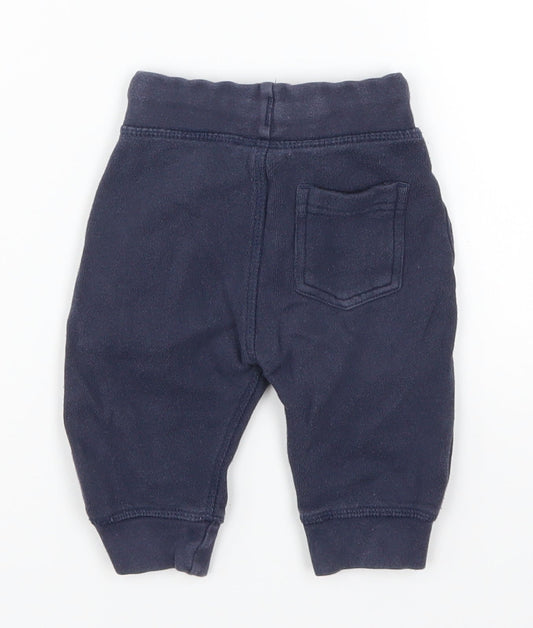 NEXT Boys Blue Sweatpants Trousers Size 3-6 Months
