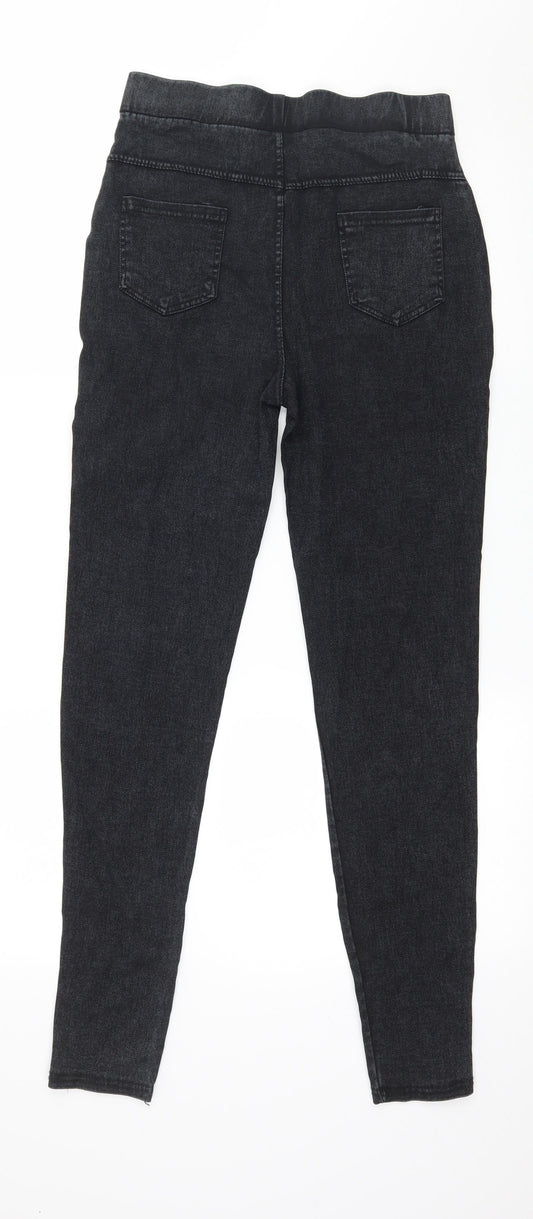 Preworn Womens Blue Denim Jegging Jeans Size L L28 in