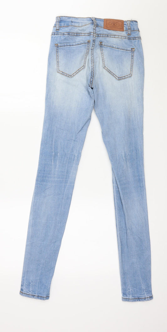 Amisu Womens Blue Denim Skinny Jeans Size 26 in L31 in