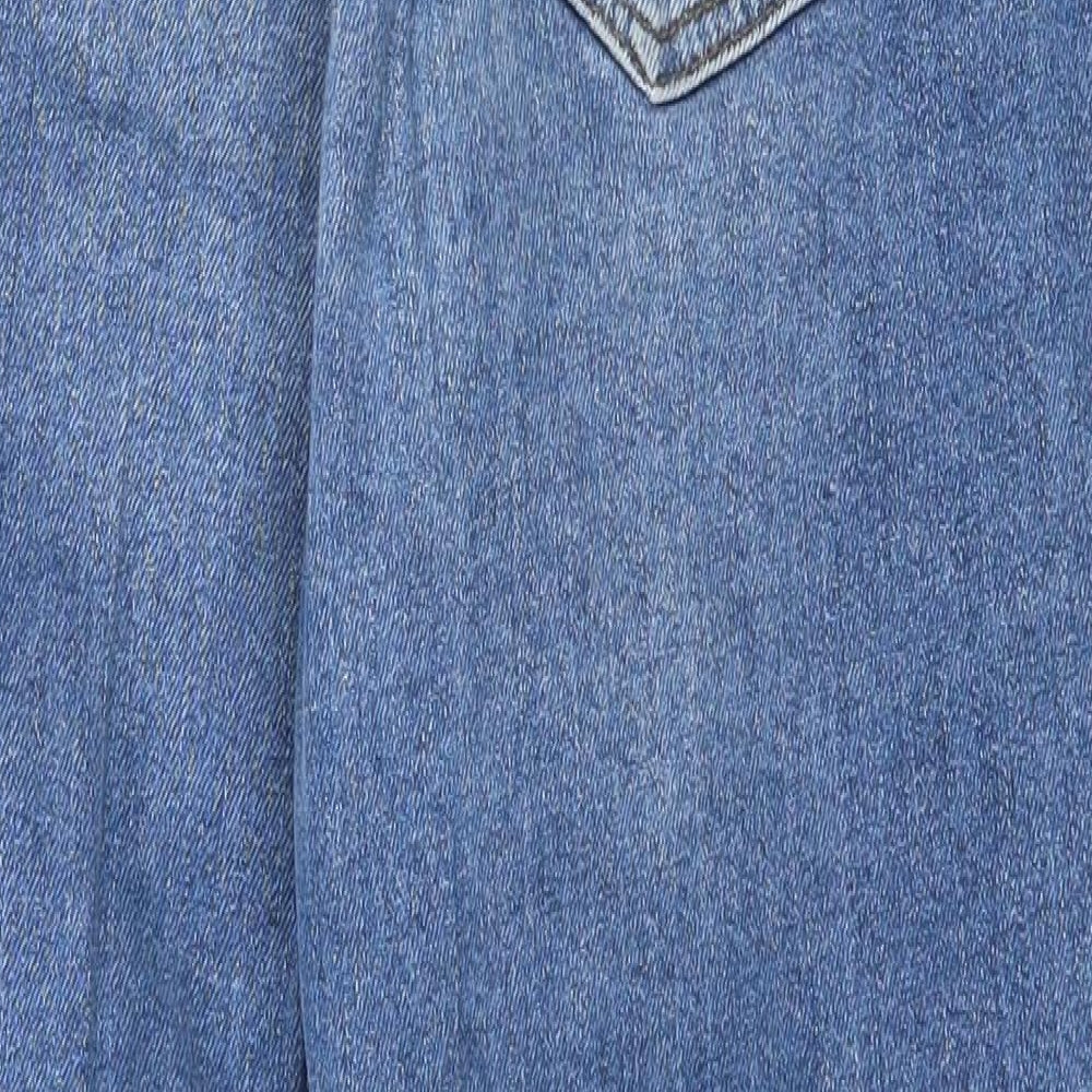 ASOS Womens Blue Denim Mom Jeans Size 28 in L28 in