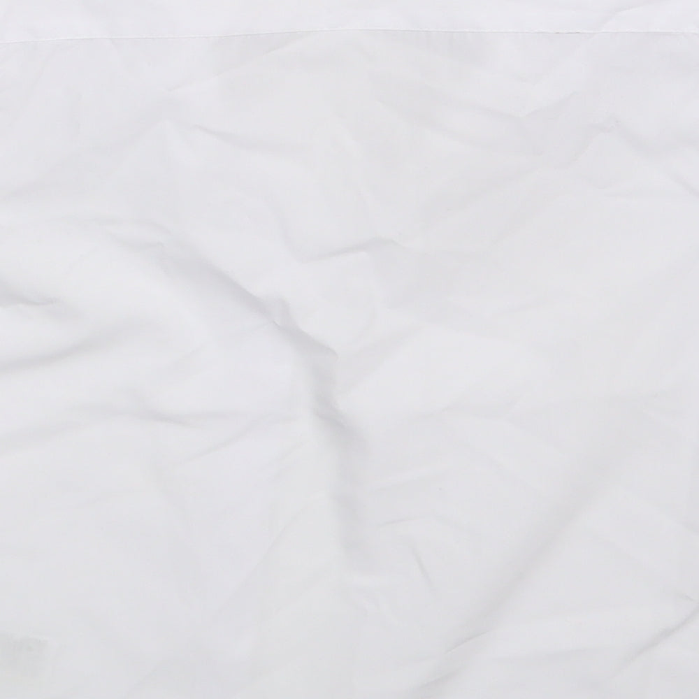 M&S Boys White Basic Button-Up Size 7-8 Years - School