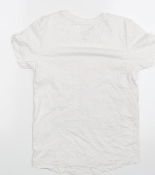 Nutmeg Boys White Basic T-Shirt Size 11-12 Years