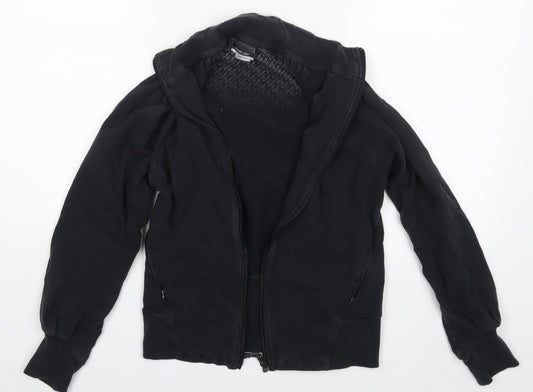 Reebok Womens Black   Cardigan Jumper Size 10