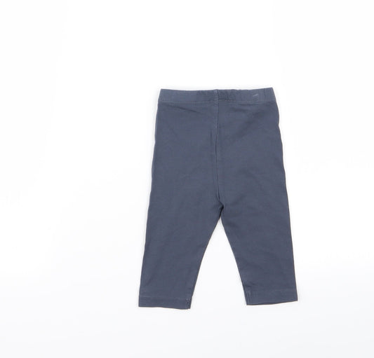 Asda George Girls Grey Jogger Trousers Size 3-6 Months - legging