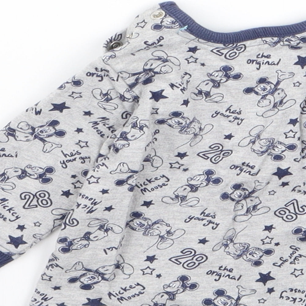 Asda George Boys Multicoloured Geometric Pullover Jumper Size 0-3 Months - disney