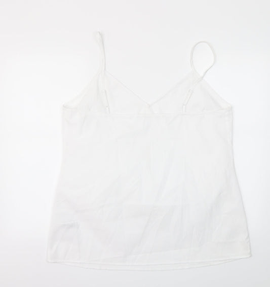 ASOS Womens White Basic Blouse Size 18