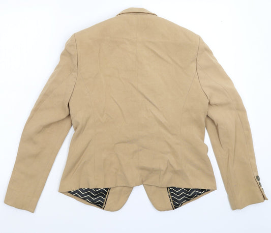 Marks and Spencer Womens Beige Jacket Suit Jacket Size 12