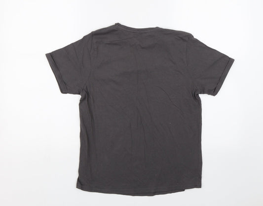 Preworn Womens Grey Basic T-Shirt Size S