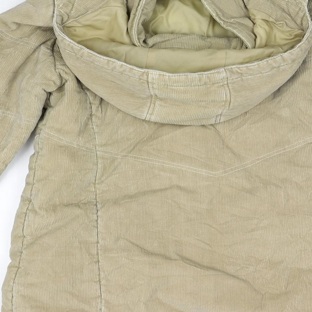 Preworn Womens Beige Jacket Coat Size M