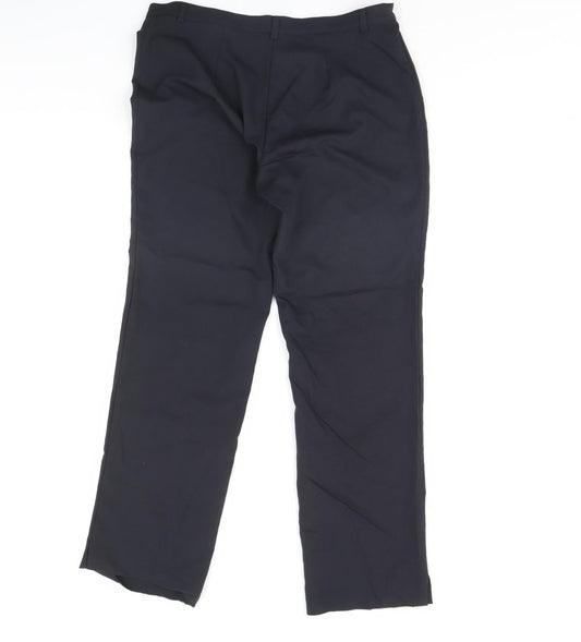 Latte Womens Blue Trousers Size 32 in L29 in