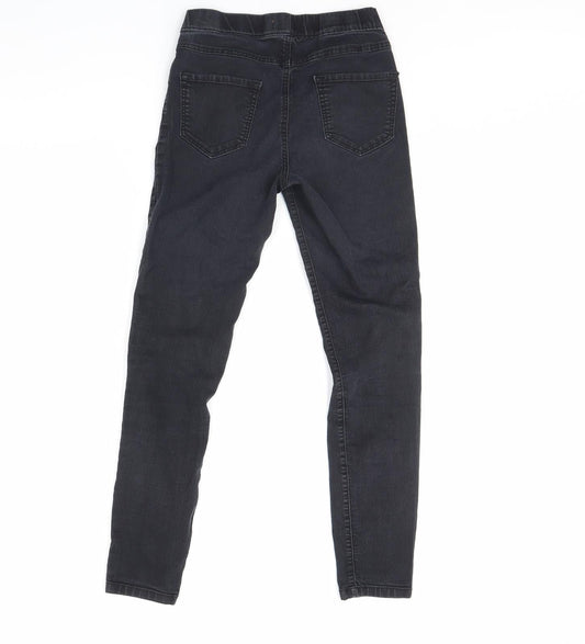 George Womens Black Jegging Jeans Size 8 L29 in