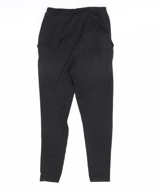 Boohoo Womens Black Dress Pants Trousers Size 8 L29 in