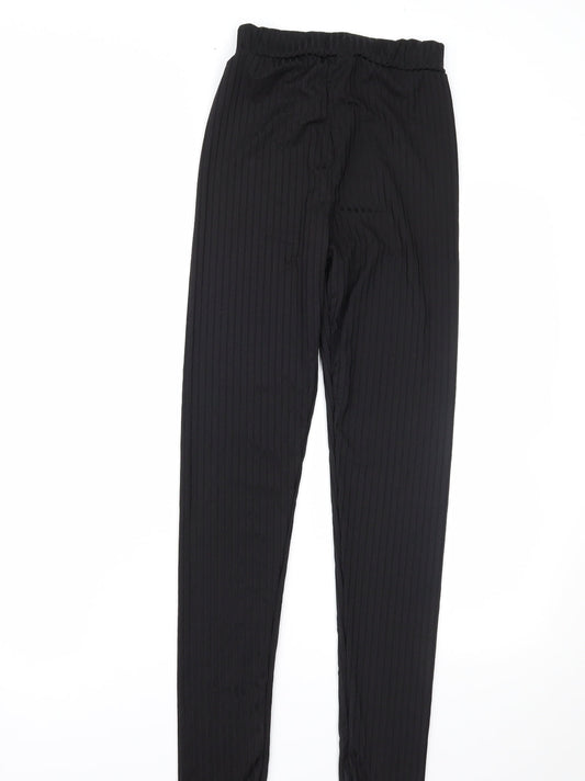 Preworn Womens Black Trousers Size S L27 in