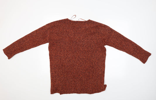 Papaya Womens Red Pullover Jumper Size M