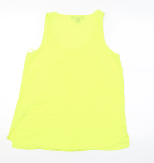 Primark Womens Yellow Basic Tank Size 10