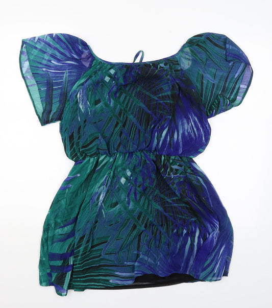 K&D Womens Green Tank Dress Size 10